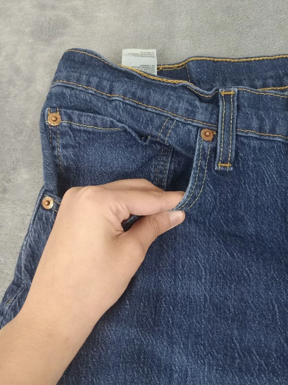 Levi's Men's 559 Relaxed Straight Jeans - Dark Blue Size 34x30